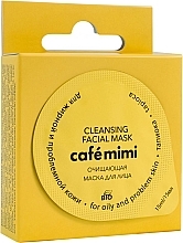 Fragrances, Perfumes, Cosmetics Cleansing Face Mask for Oily & Problem Skin "Tapioca" - Cafe Mimi Cleansing Mask