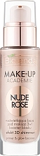 Brightening Makeup Base 3in1 - Bielenda Make-Up Academie Nude Rose — photo N1