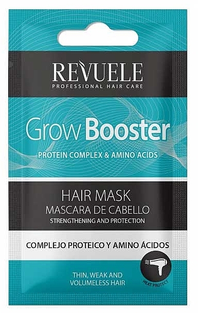 Strengthening and Protective Hair Mask - Revuele Grow Booster Hair Mask — photo N1
