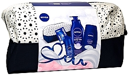 Fragrances, Perfumes, Cosmetics Set - NIVEA Creme Care 2017 (deo/50ml + sh/gel/250ml + b/milk/400ml + lipstik/4.8g + pouch)