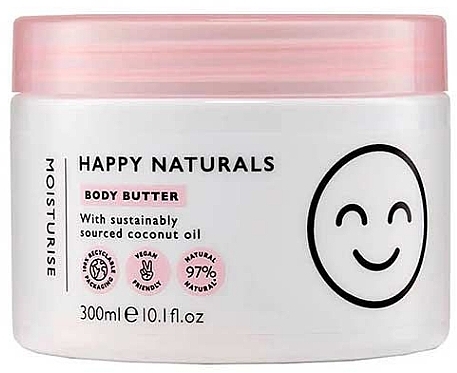 Hydrating Body Oil - Happy Naturals Moisturising Body Butter — photo N1