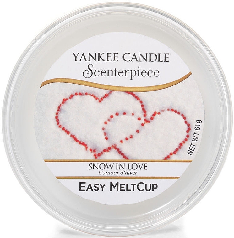 Scented Wax - Yankee Candle Snow in Love Scenterpiece Melt Cup — photo N1