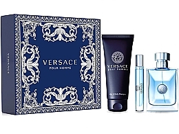 Fragrances, Perfumes, Cosmetics Versace Pour Homme - Set (edt/100ml + sh/gel/150ml + edt/10ml)