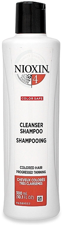 Shampoo - Nioxin System 4 Color Safe Cleanser Shampoo — photo N1
