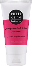 Fragrances, Perfumes, Cosmetics Foot Cream - Melli Care Pomegranate&Lichee Foot Cream