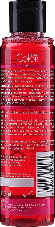 Coloring Hair Conditioner, red - Joanna Ultra Color System — photo N2