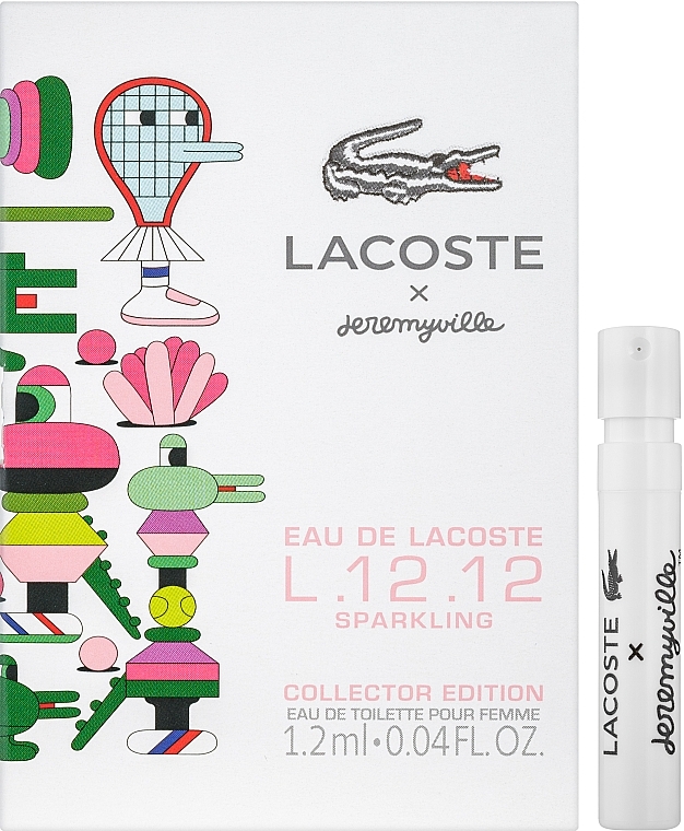 Lacoste Eau De Lacoste L.12.12 Sparkling Collector Edition x Jeremyville - Eau de Toilette (sample) — photo N1