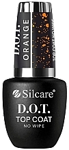 Fragrances, Perfumes, Cosmetics Top Coat - Silcare D.O.T. Top Coat No Wipe