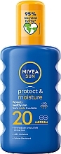 Fragrances, Perfumes, Cosmetics Sunscreen Spray SPF20 - NIVEA Sun Care Spray Solare Inratante