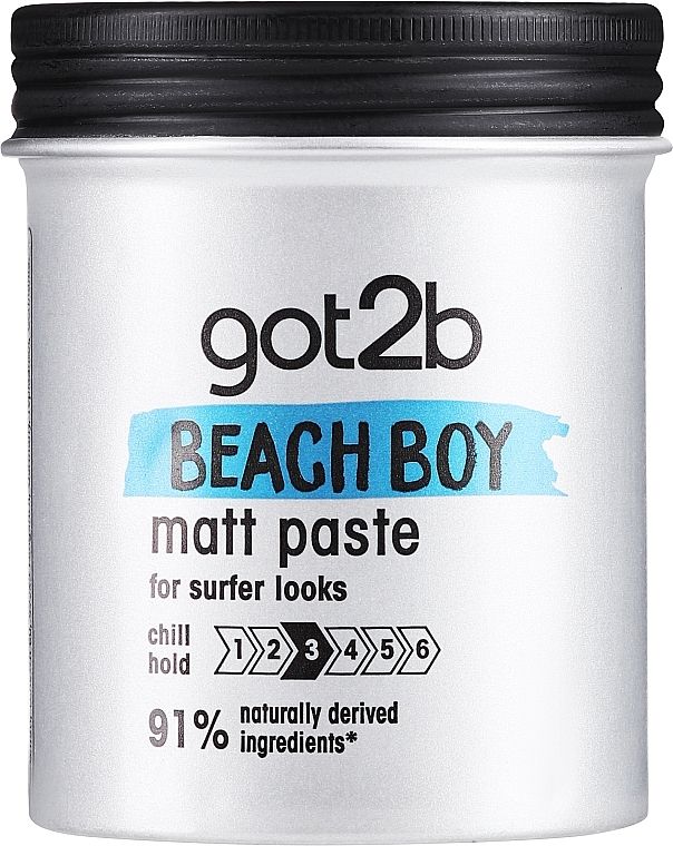 Mattifying Hair Paste - Got2b Beach Boy Matt Paste  — photo N1