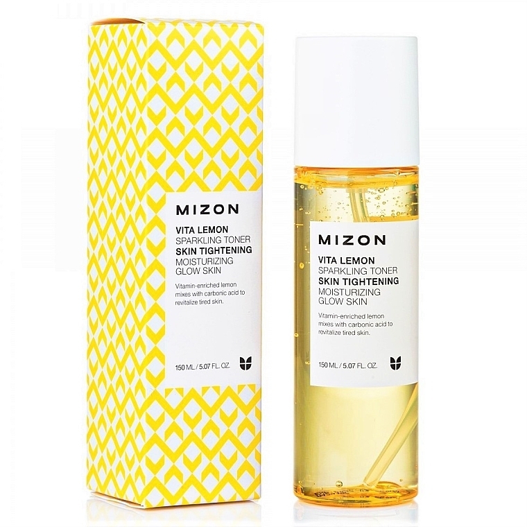 Vitamin Face Toner - Mizon Vita Lemon Sparkling Toner — photo N1