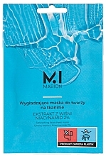 Smoothing Sheet Mask with 2% Niacinamide - Marion Smoothing Face Sheet Mask — photo N1