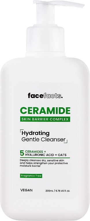 Ceramide Cleansing Gel - Face Facts Ceramide Hydrating Gentle Cleanser — photo N1