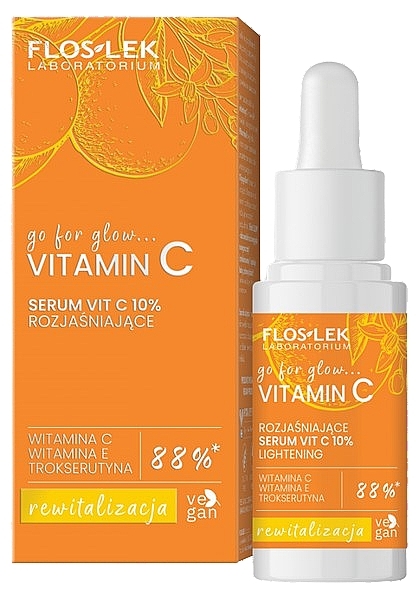 Vitamin C Brigthening Serum  - Floslek Go For Serum Vitamin C — photo N1