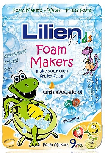 Kids Bath Foam in Capsules - Lilien Kids Foam Makers — photo N1