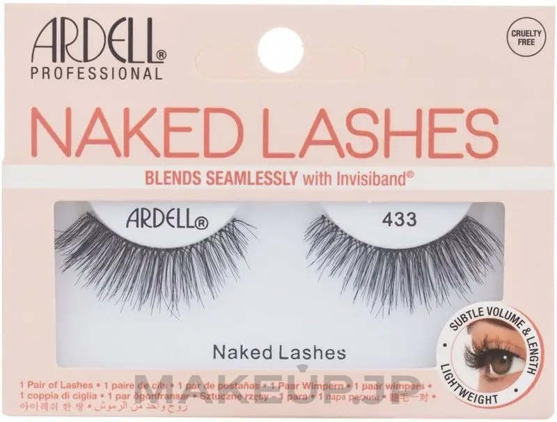 False Lashes - Ardell Magnetic Naked Lashes 433 False Eyelashe Black — photo 2 szt.