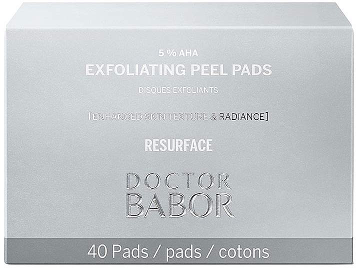 フェイスピーリングパッド - Babor Doctor Babor Resurface Exfoliating Peel Pads — photo N3