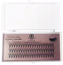 Fragrances, Perfumes, Cosmetics Individual False Lashes, 8 mm C, 60 pcs - Lewer Natural Lash Normal Volume San Francisco