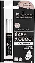 Lash & Brow Serum - Saloos Bio Eyelashes And Eyebrow Serum — photo N1