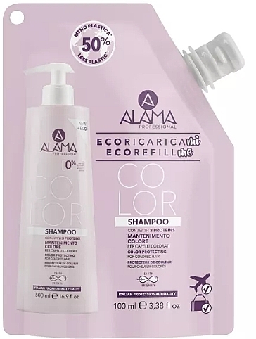 Shampoo for Colored Hair - Alama Color Shampoo Travel Size — photo N1