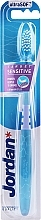 Toothbrush Target Ultra Soft, blue - Jordan Target Sensitive Ultrasoft — photo N1