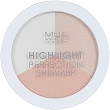 Fragrances, Perfumes, Cosmetics Face Highlighter - MUA Highlight Perfection Shimmer