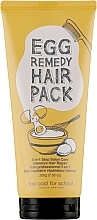 Fragrances, Perfumes, Cosmetics Repair Hair Mask - Too Cool For School Egg Remedy Hair Pack