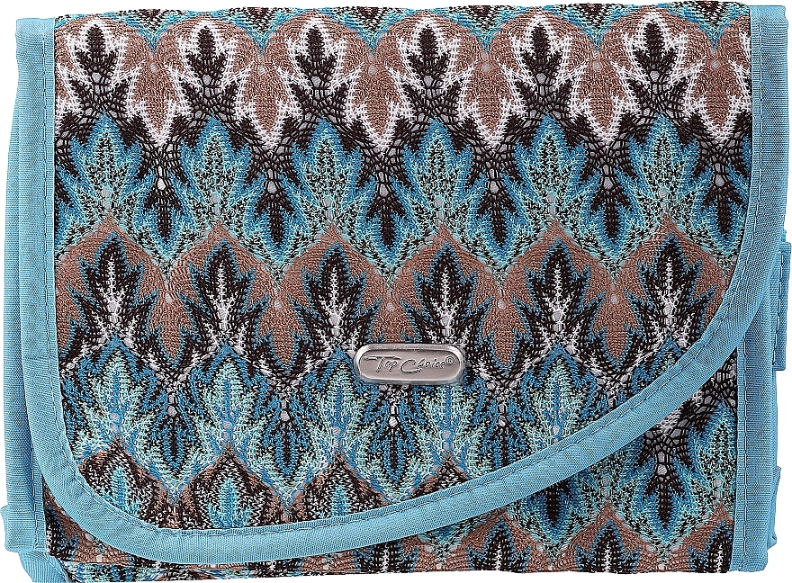 Makeup Bag "Boho" 94163, blue - Top Choice — photo N1