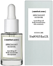 Fragrances, Perfumes, Cosmetics Hand & Nail Oil - Comfort Zone Specialist Hand & Cuticle Oil