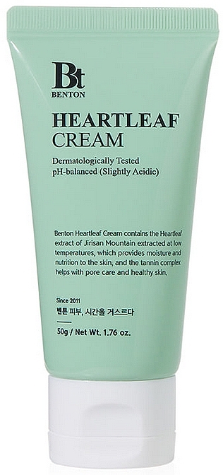 Soothing Face Cream - Benton Heartleaf Cream — photo N1