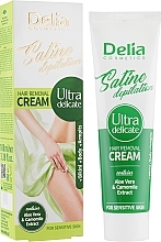 Fragrances, Perfumes, Cosmetics Ultra-Gentle Depilation Cream 3in1 - Delia Satine Depilation