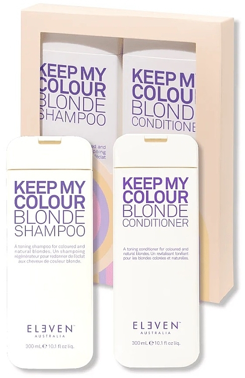 Set - Eleven Australia Bestie Blonde Duo (shm/300ml + cond/300ml) — photo N2