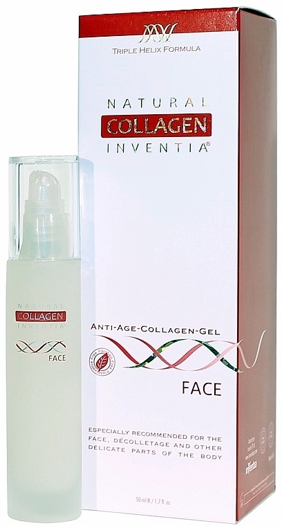 Anti-Aging Collagen Face Gel - Natural Collagen Inventia Face — photo N1