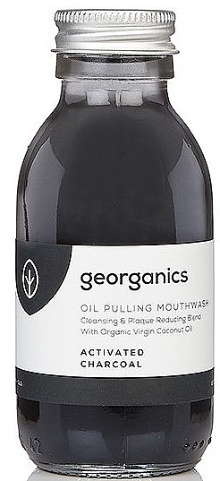 Mouthwash - Georganics Activated Charcoal Mouthwash — photo N1