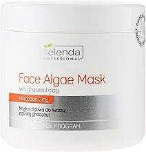 Fragrances, Perfumes, Cosmetics Alginate Face Mask with Ghassoul Clay - Bielenda Professional Algae Face Mask