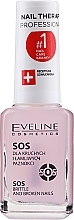 Fragrances, Perfumes, Cosmetics Calcium and Collagen Nail Strengthener - Eveline Cosmetics Nail Therapy Professional 