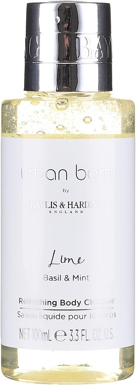 Set - Baylis & Harding Urban Barn Lime, Basil & Mint (b/cleanser/100 ml + b/cr/50ml) — photo N3