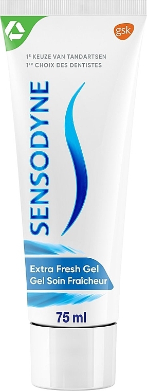 Gel Toothpaste for Sensitive Teeth - Sensodyne Extra Fresh Gel — photo N1