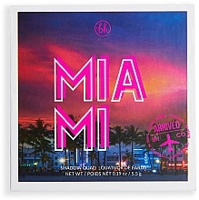 Eyeshadow Palette - BH Cosmetics Magnetic In Miami Shadow Quad — photo N3