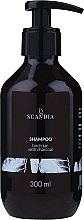 Fragrances, Perfumes, Cosmetics Tar Shampoo with Activated Charcoal - Scandia Cosmetics Shampoo
