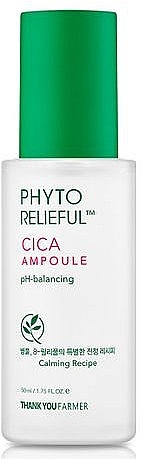 Phytoprotective Ampoule Face Cream - Thank You Farmer Phyto Relieful Cica Bulb — photo N1