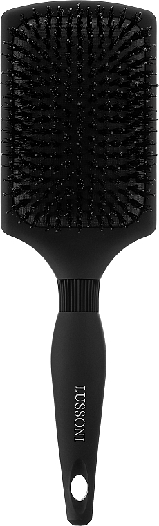 Hair Brush - Lussoni Natural Boar Paddle Detangle Brush — photo N1