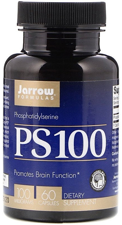 Phosphatidylserine in Capsoules - Jarrow Formulas Phosphatidylserine PS100 100 mg — photo N2