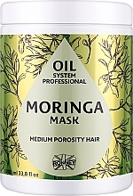 Fragrances, Perfumes, Cosmetics Moringa Oil Mask for Medium Porous Hair - Ronney Professional Oil System Medium Porosity Hair Moringa Mask	