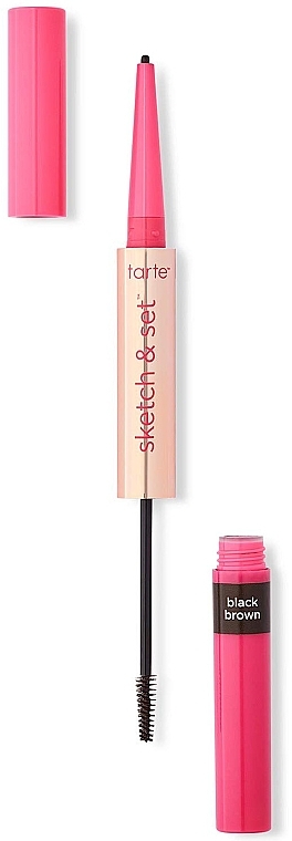 Brow Pencil & Gel - Tarte Cosmetics Sketch & Set™ Brow Pencil & Tinted Gel — photo N1