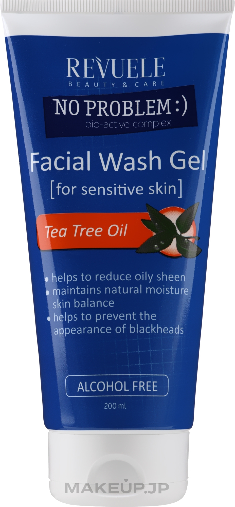 Tea Tree OIl Facial Washing Gel - Revuele No Problem Washing Gel — photo 200 ml