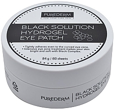 Pearl Hydrogel Eye Patches - Purederm Black Solution Hydrogel Eye Patch — photo N3