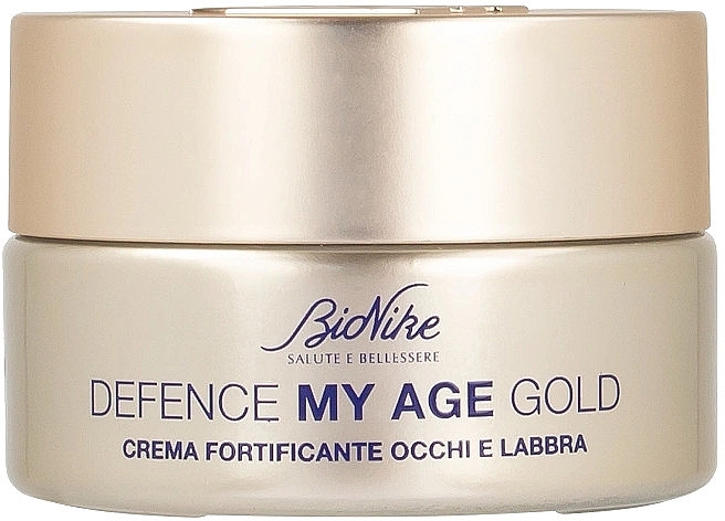 Firming Eye & Lip Cream - BioNike Defense My Age Gold Fortifying Eyes And Lips Cream — photo N1