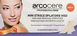 Fragrances, Perfumes, Cosmetics Mini-Hair Removal Strips - Arcocere Deepline Mini-Hair Removal Strips Face