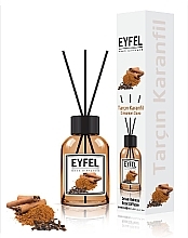 Fragrances, Perfumes, Cosmetics Reed Diffuser "Cinnamon and Cloves" - Eyfel Perfume Reed Diffuser Cinnamon Clove